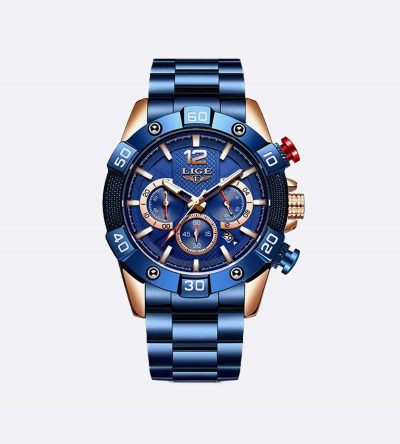 Men Luxury Fashion Stainless Steel Watch