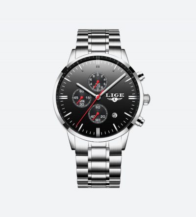 LIGE Watches Luxury Stainless Steel LIGE9845